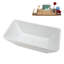 Baignoire autoportante 59 "avec drain interne Streamline-112235431