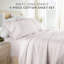 Ensemble de draps 100% satin de coton-105689113-105689112