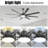 Ceiling Fans With Smart Remote Control 6 Wind Speed DC Motor