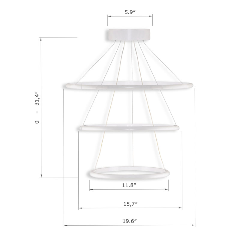 Dunois LED Chandelier