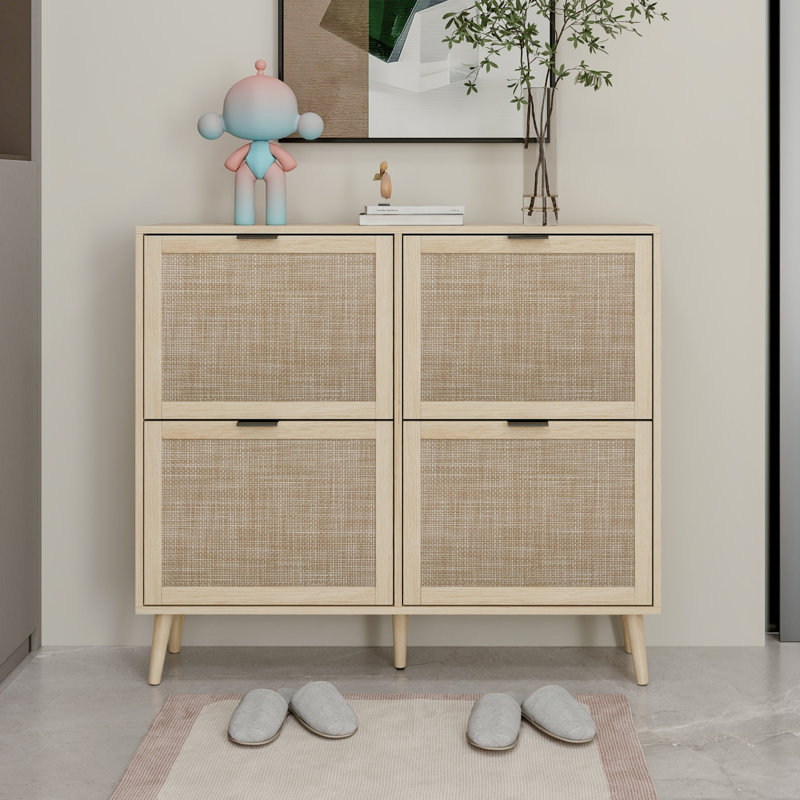 Armoire décorative Amalric, Naturel