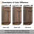Jadaya 48 Inch Double Sink Bathroom Vanity Set With Resin Sink Top, Assembly Required-2041813915