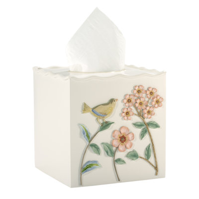 Avanti Pretty Birds Tissue Cover