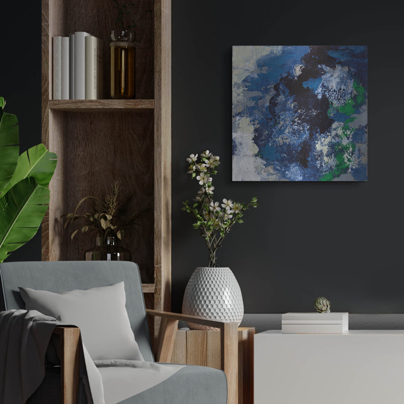 «Northern Coast II» par Silvia Vassileva, H 24 po x l 24 po
