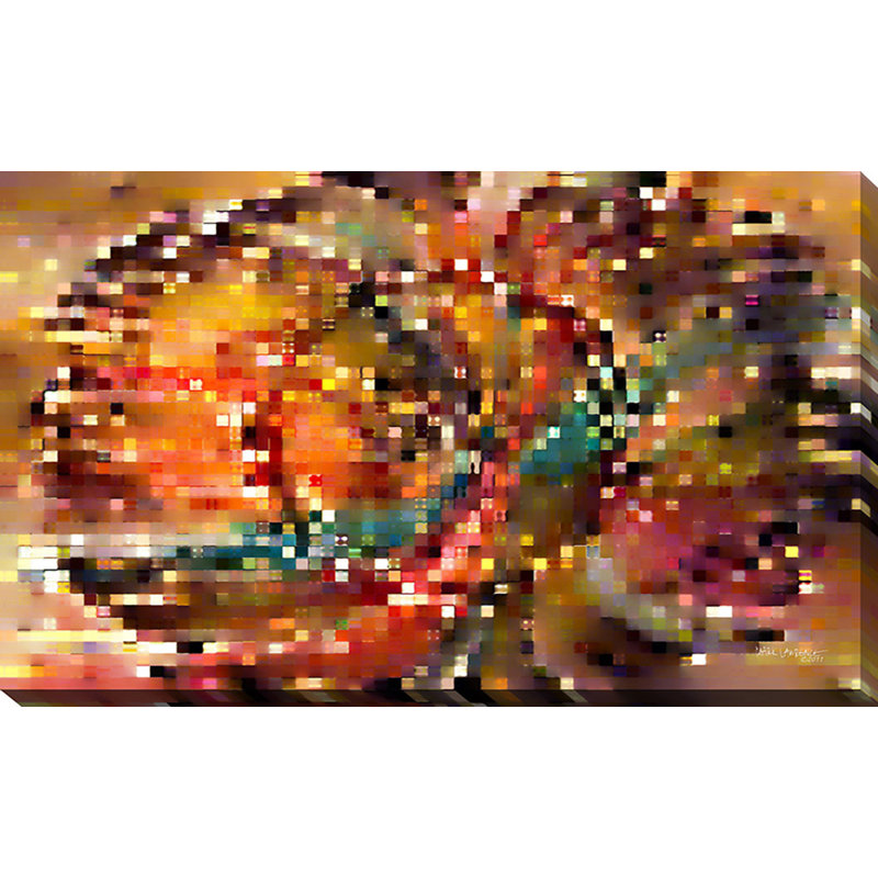 " Christ Lives " by Mark Lawrence, 18" H x 30" W x 1" D, Wrapped Canvas