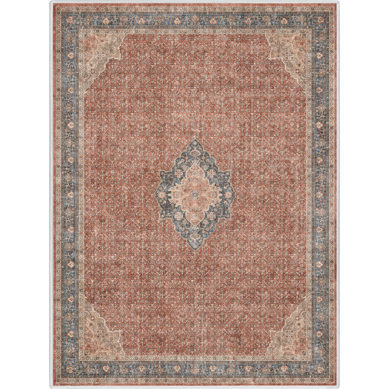  Asha Lilith Vintage Oriental Kilim Brown/Ivory Rug, Rectangle 3'11" x 5'3"