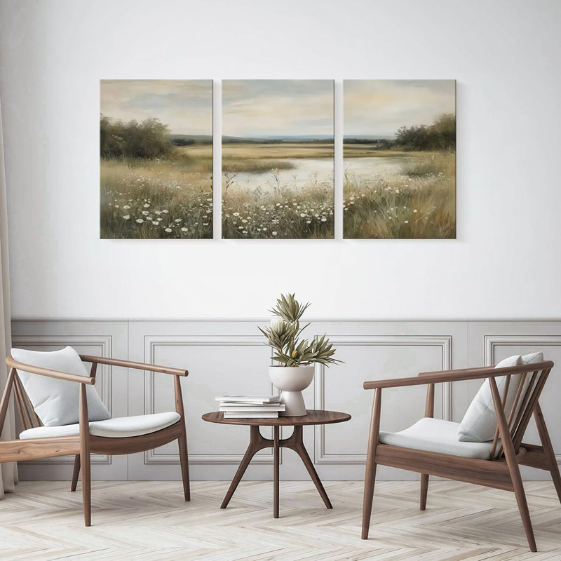 3 Piece Wrapped Canvas Print