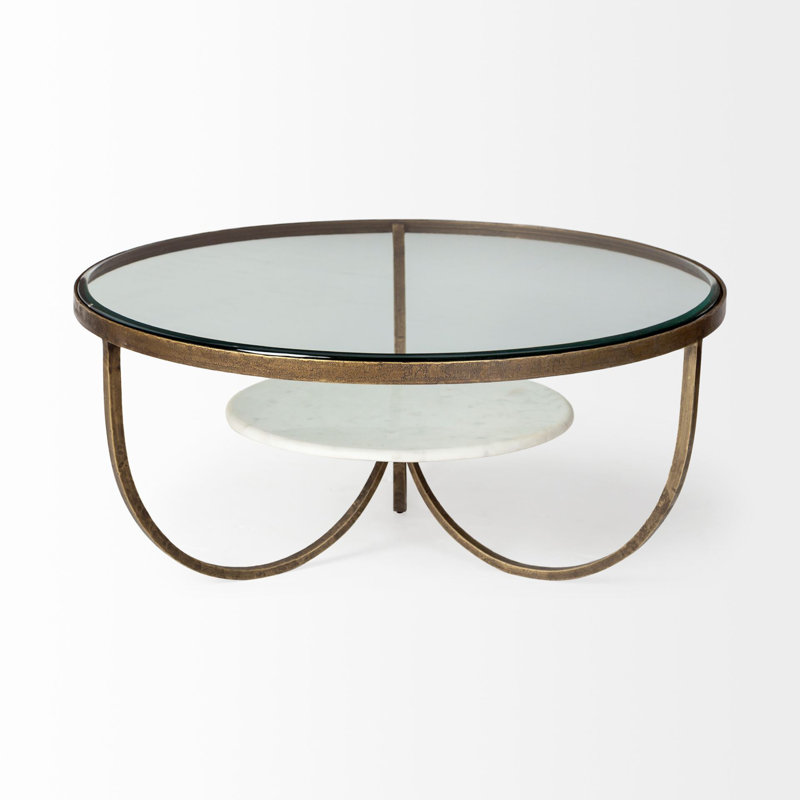 Table basse à 3 pieds avec rangement