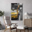 Drôle de décor de girafe citadine sur toile-93629024-93629028