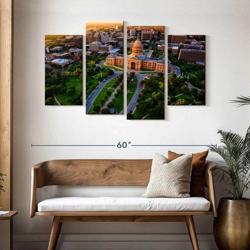 Nicci Austin City View, H 32 po x l 52 po