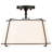Fabric Semi Flush Mount