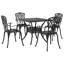 4 - Person Patio Dining Set with Square Table-1282309861