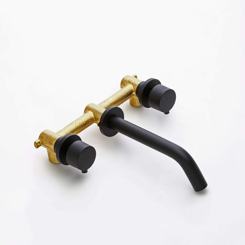 2-handle Bathroom Faucet, Without Drain Assembly