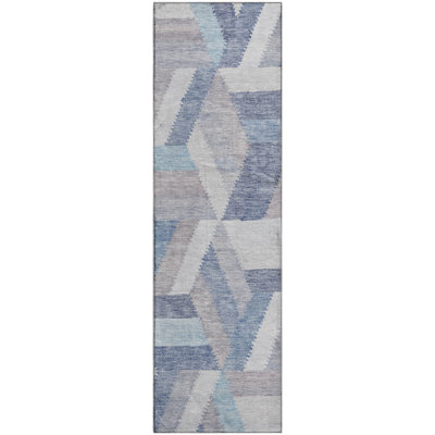 Premium Machine Washable Larock AMF1241 Geometric Rug