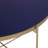 Jasmine Iron Cross Legs Coffee Table-90959553