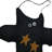 12'' Fabric Astrology & Stars Hanging Figurine Ornament