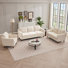 Barton 3 Piece Chenille Living Room Set