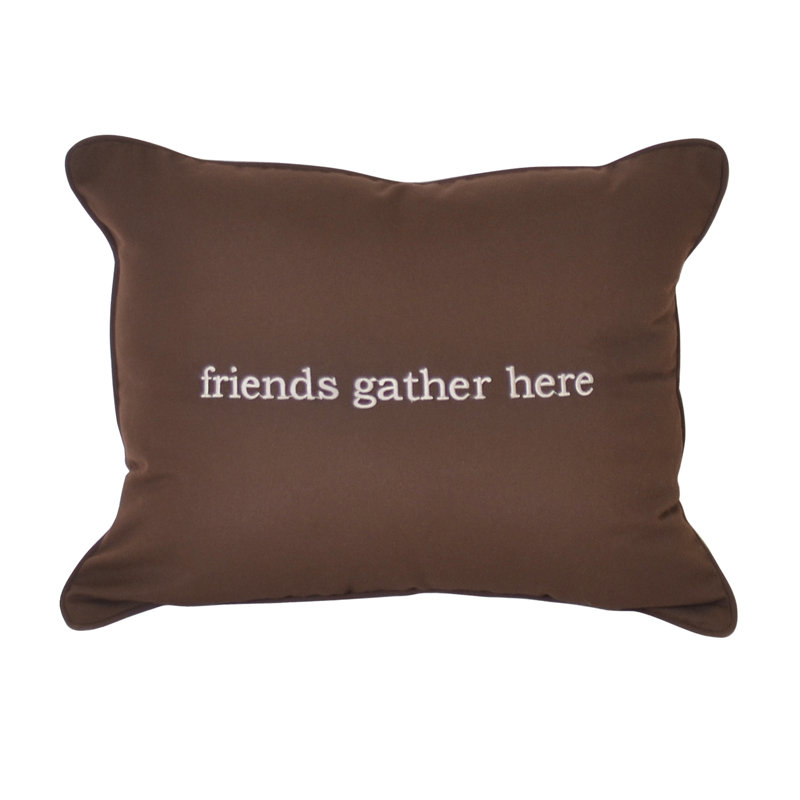 Lumbar Indoor/Outdoor Pillow Cover & Insert