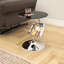 Markowitz Glass Top Block End Table