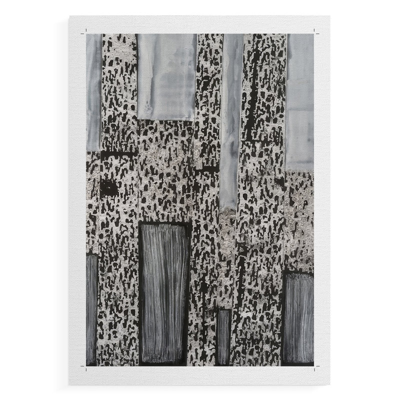 Argent colis II - impression sur toile seulement - non encadrée, H 18 po x l 12 po