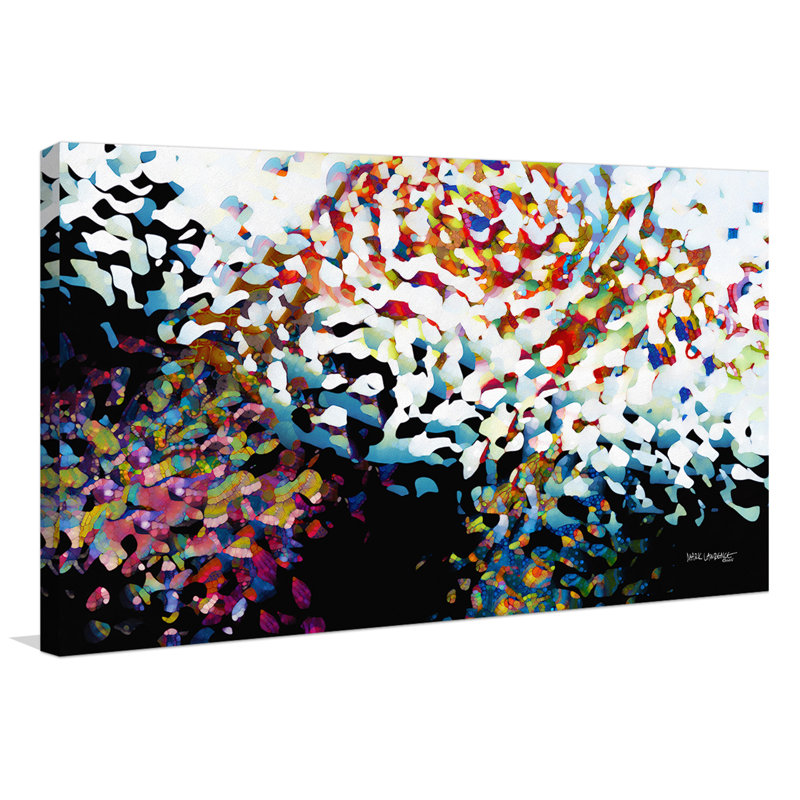 «acte 2:38. « relief », impression, Toile tendue, H 28 po x l 48 po x P 1,5 po
