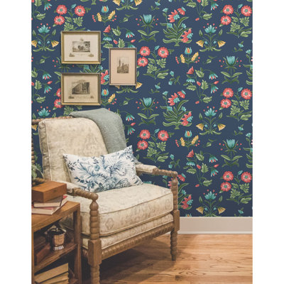 Heirloom Floral Peel & Stick Wallpaper