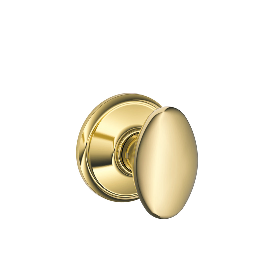 Siena Passage Door Knob with Rosette Schlage 