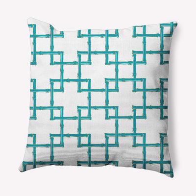 Geometric Reversible Throw Pillow