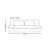 Sailboat Fabric Foldable Sofa Bed