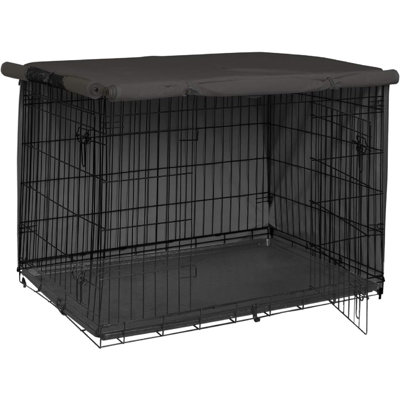 Explore Land 42 Inches Dog Crate Cover Heavy Duty Polyester Pet ...