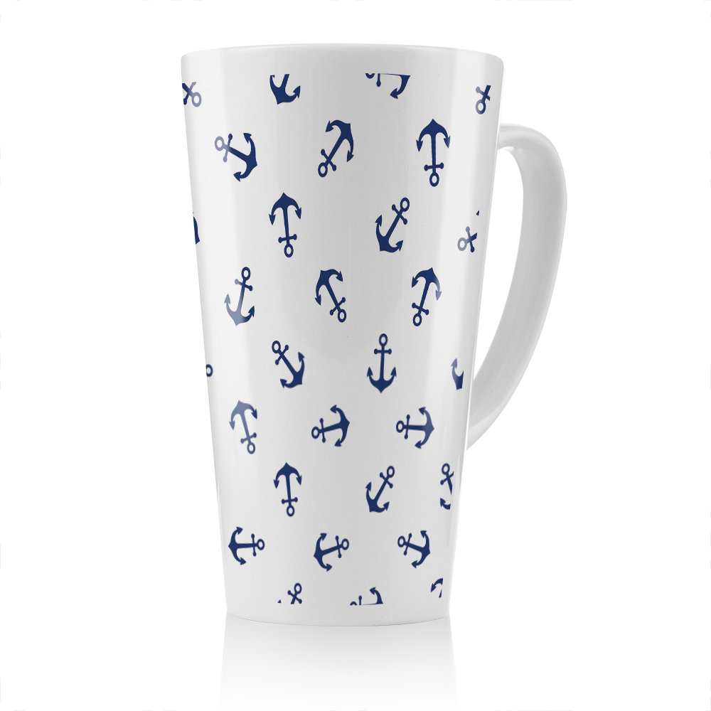 Anchors On Latte Mug