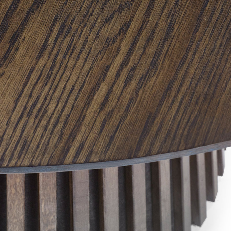 Merrillville Extending Dining Table - Dark Oak   