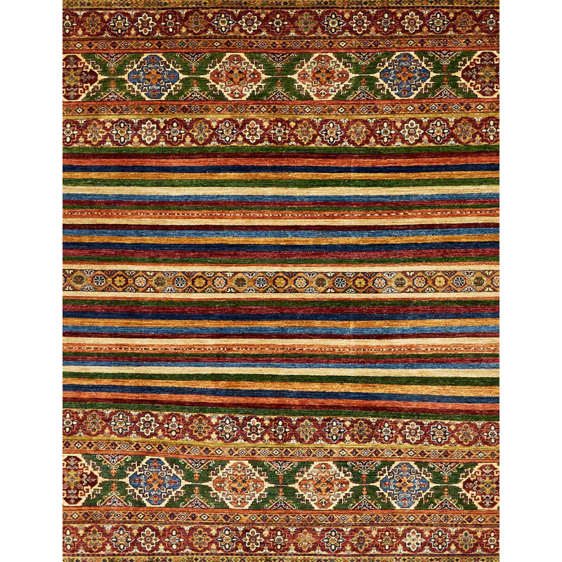Abstract Indoor Rug, Rectangle 7' x 9'