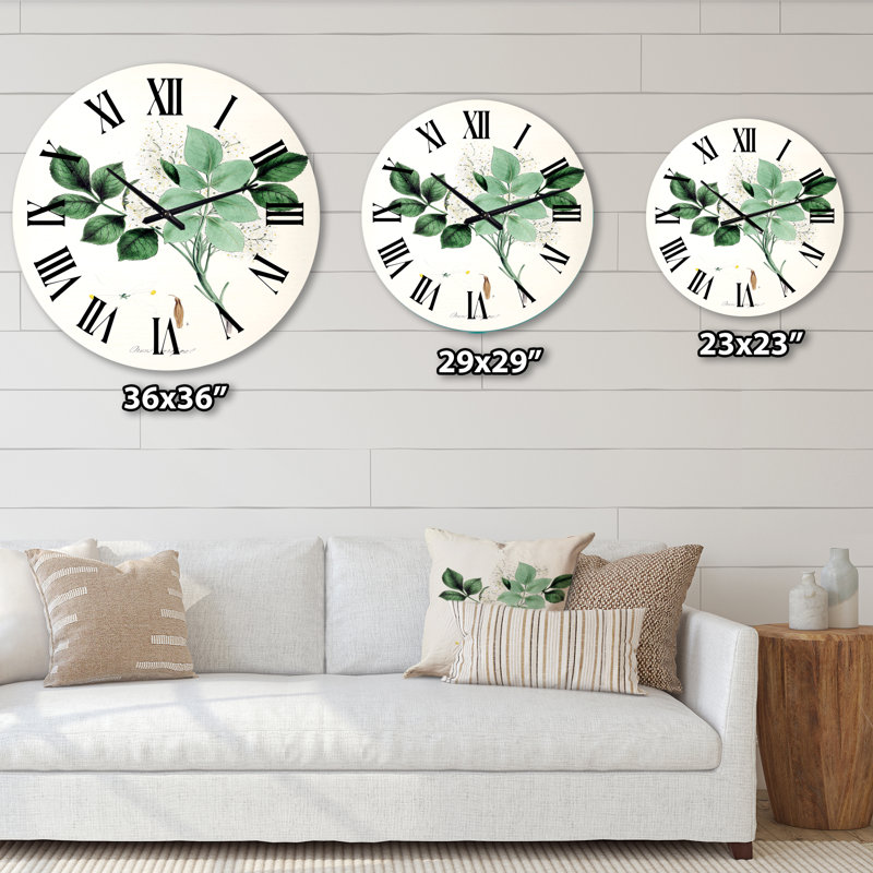 Horloge murale rétro, Moyenne