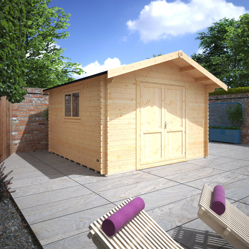 12x12w Javan | 28mm Log Cabin