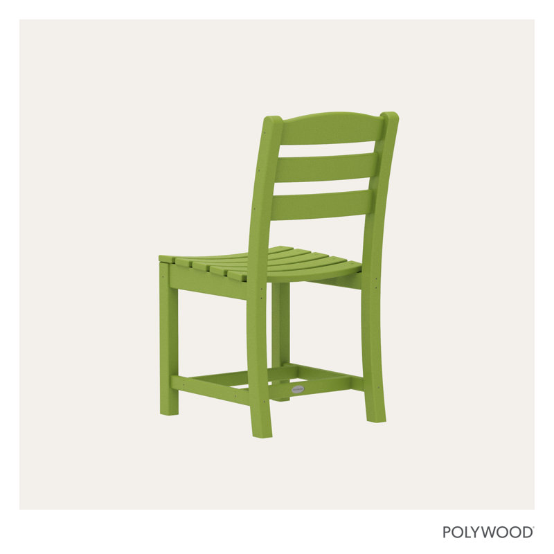 Chaise d'appoint d'extérieur POLYWOOD La Casa Café, Vert