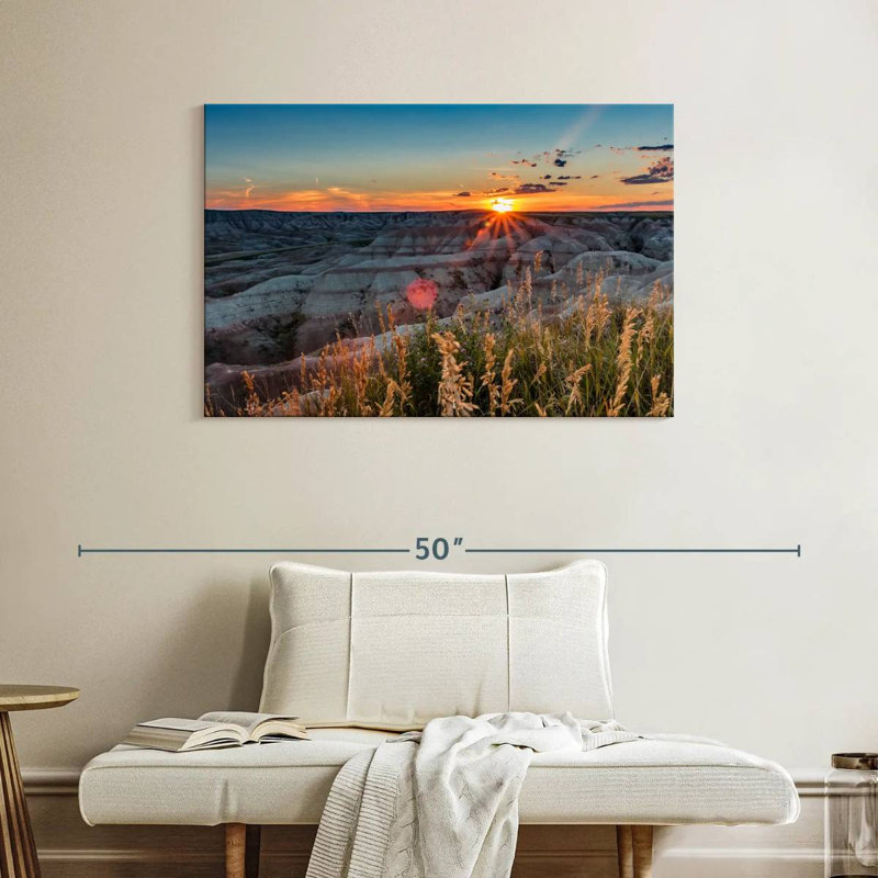 Badlands National Park, 26" H x 39" W