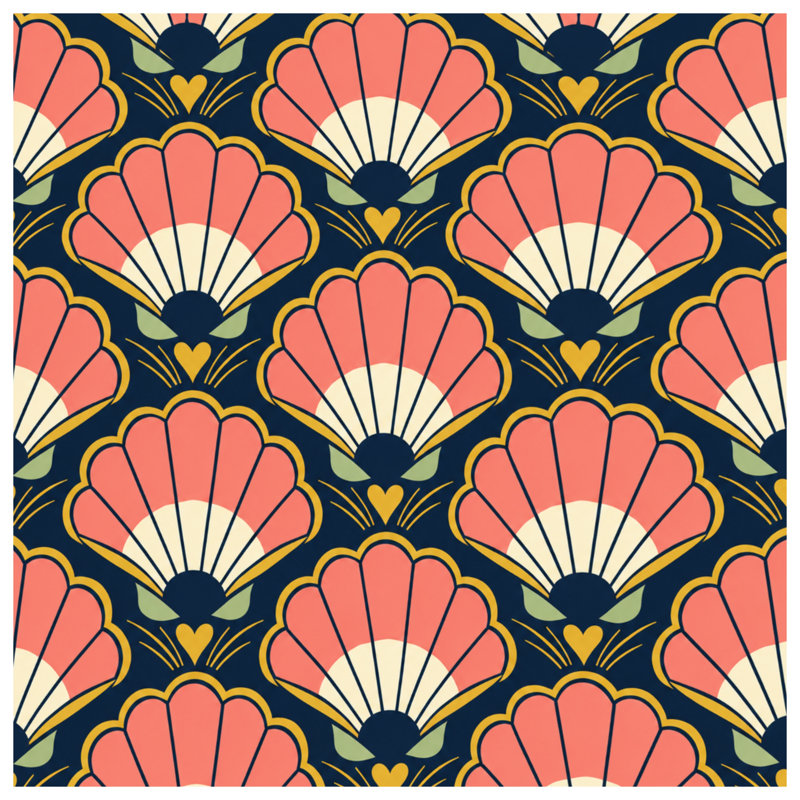 Édredon Art Deco, King