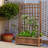 Georgia-May Wood Planter Box with Trellis-890813546