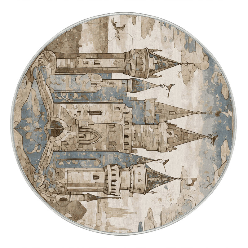 Tapis majestueux, Rond 8 pi