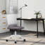17 Stories Twill and Linen Office Chair