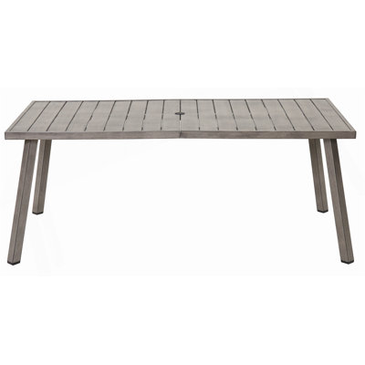 Outdoor Folding Iron Dining Table – Weather-Resistant & Space-Saving For Patio Use
