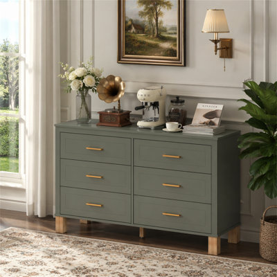 Commode double 6 tiroirs