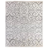 Bamboo Silk Damask Area Rug