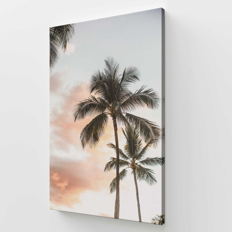 Impression sur toile Tropical Twilight, Toile tendue, 54" H x 36" W x 1.25" D