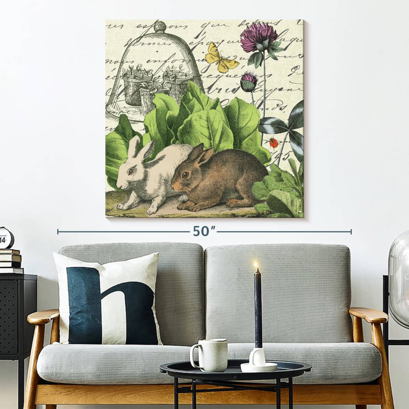 Brampt Garden Rabbit II, 33" H x 33" W