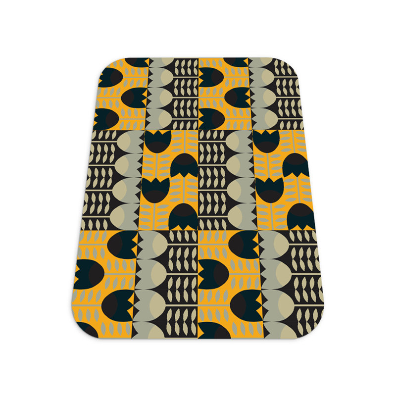 Neliha Hard Floor Rectangular Chair Mat, 70 x 100cm