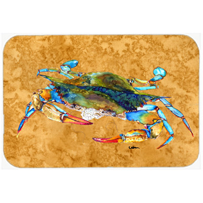 Crab Heat Resistant Tempered Glass Cutting Board