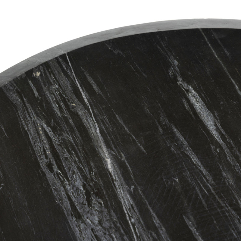 Dakota Marble Coffee Table, Black