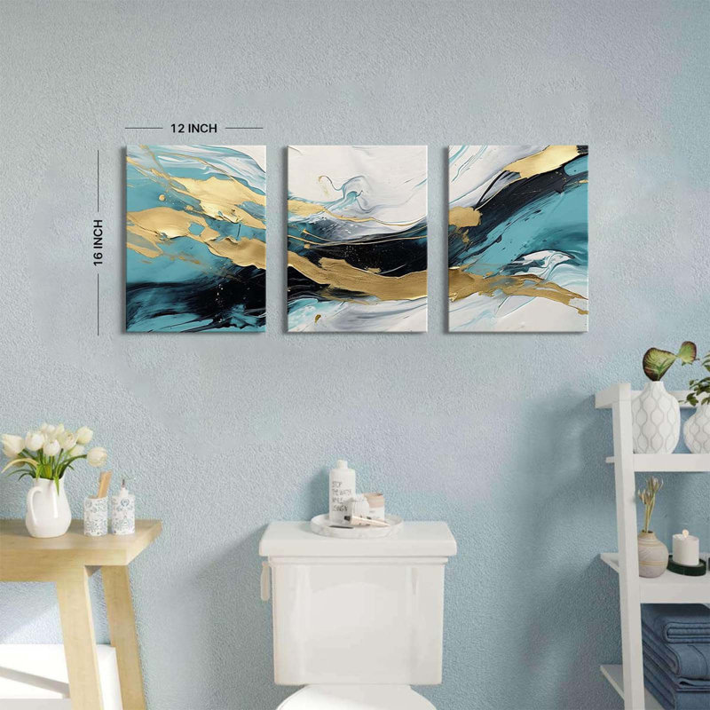 3 Piece Wrapped Canvas Print